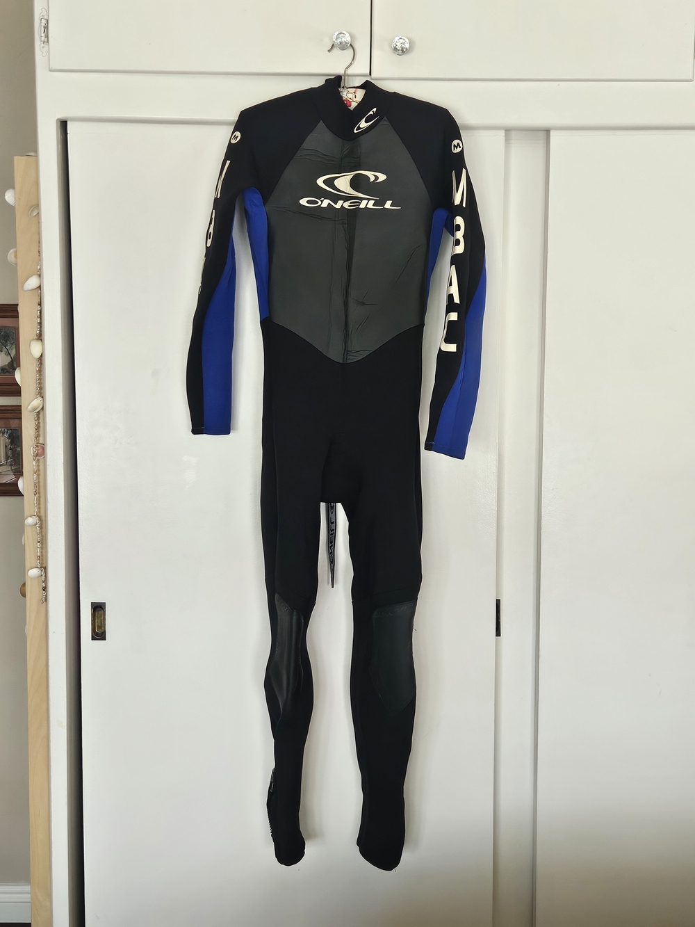 O'Neill Full Suit Wetsuit - Black & Blue Size M